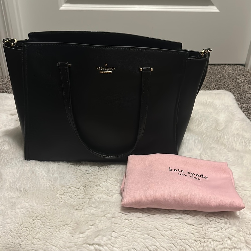 Black Kate Spade handbag
